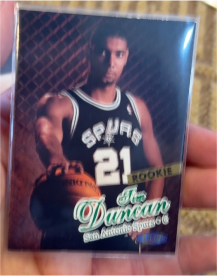 1997-98 Fleer Ultra #131 Tim Duncan — front