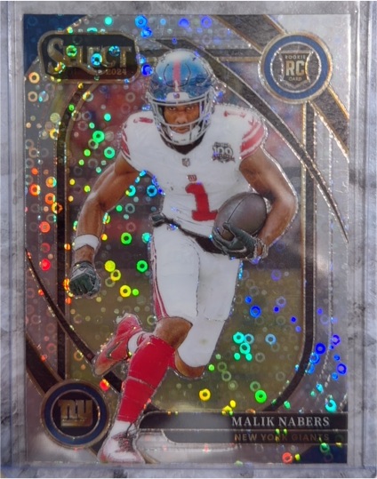 2024 Panini Select #RC Malik Nabers — front