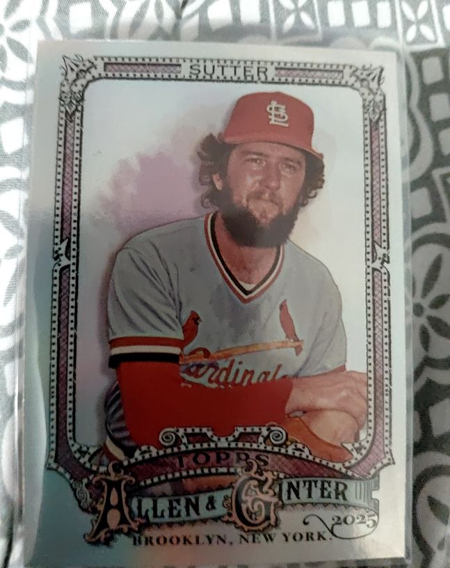 2025 Topps Allen & Ginter #313 Bruce Sutter — front