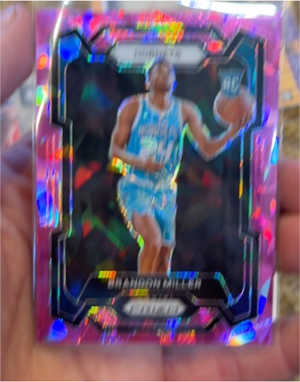 2023-24 Panini Prizm #152 Brandon Miller — front