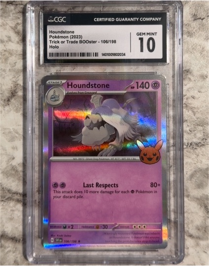 2023 Pokémon Trick or Trade BOOster #106 Houndstone — front
