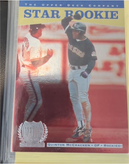 1996 Upper Deck #234 Quinton McCracken — front