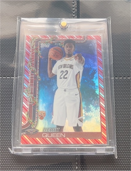 2025 Topps Holiday #H173 Derik Queen — front