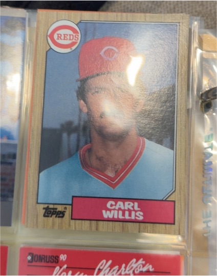 1987 Topps #101 Carl Willis — front