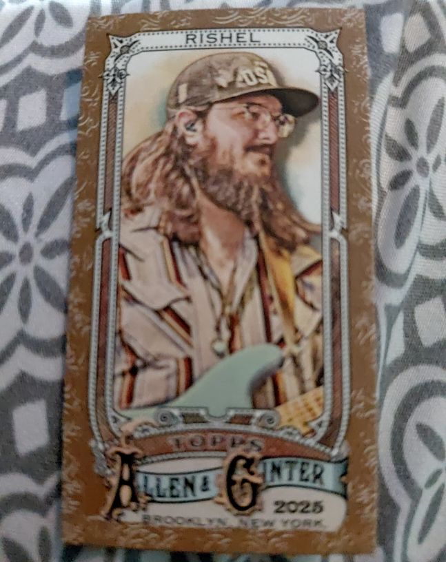 2025 Topps Allen & Ginter #257 Zach Rishel — front