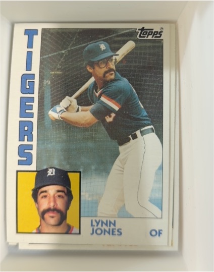 1984 Topps #731 Lynn Jones — front