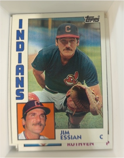 1984 Topps #737 Jim Essian — front