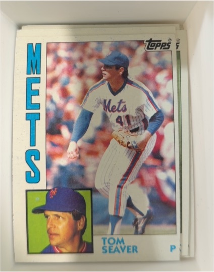 1984 Topps #740 Tom Seaver — front