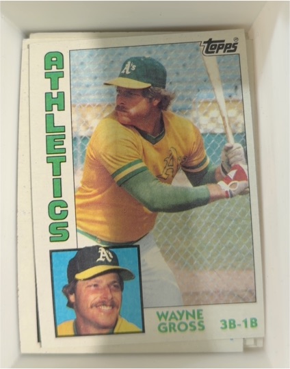 1984 Topps #741 Wayne Gross — front