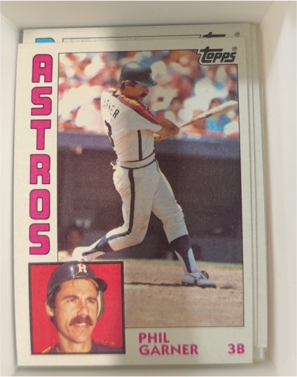 1984 Topps #752 Phil Garner — front
