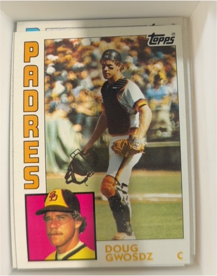 1984 Topps #753 Doug Gwosdz — front