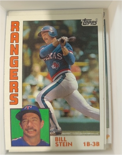 1984 Topps #758 Bill Stein — front