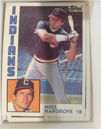 1984 Topps #764 Mike Hargrove — front
