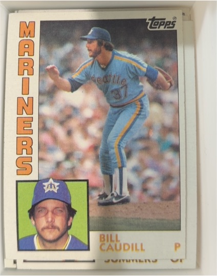 1984 Topps #769 Bill Caudill — front