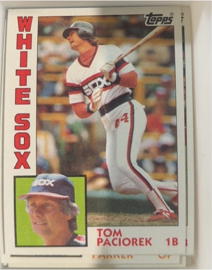 1984 Topps #777 Tom Paciorek — front