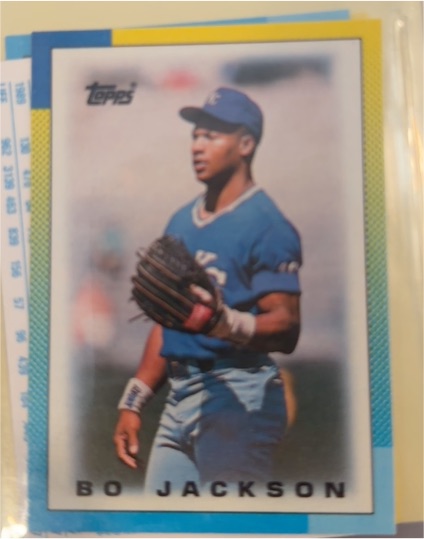 1990 Topps Mini #16 Bo Jackson — front