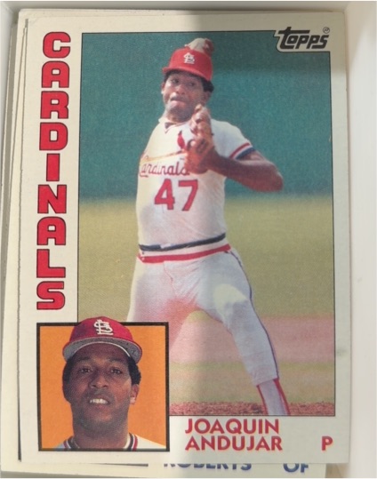 1984 Topps #785 Joaquin Andujar — front