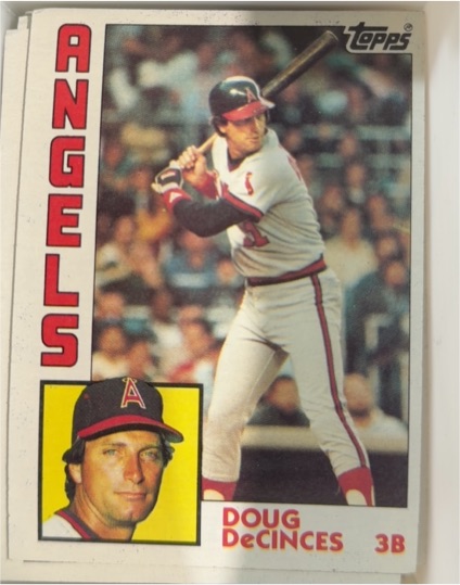 1984 Topps #790 Doug DeCinces — front