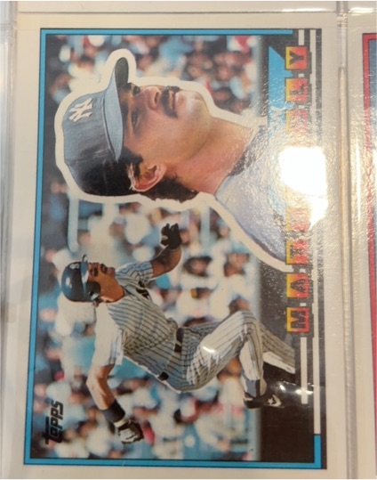 1989 Topps Big #50 Don Mattingly — front