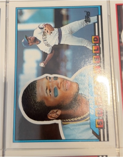 1989 Topps Big #193 Dwight Evans — front