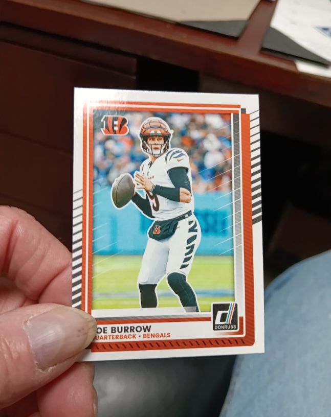 2025 Donruss #214 Joe Burrow — front