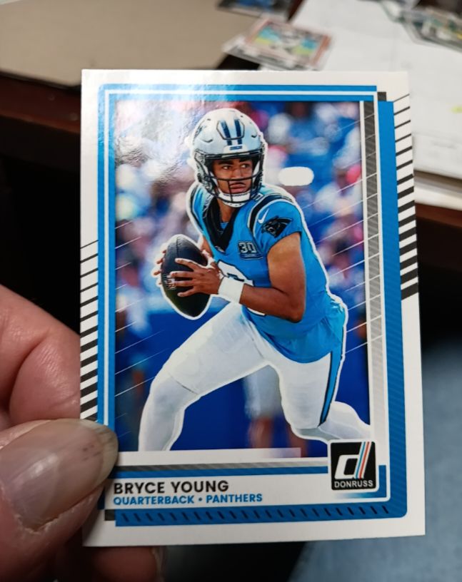 2025 Donruss #196 Bryce Young — front