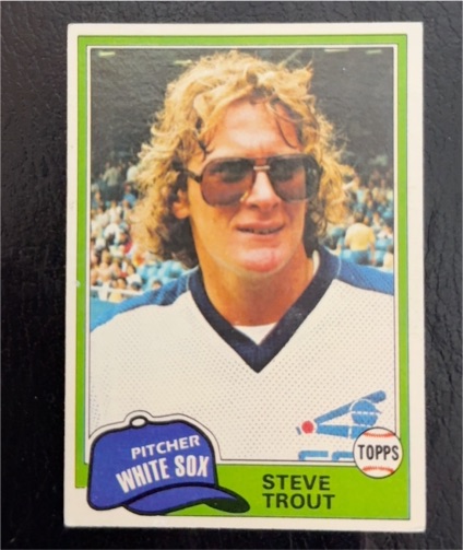 1981 Topps #552 Steve Trout — front