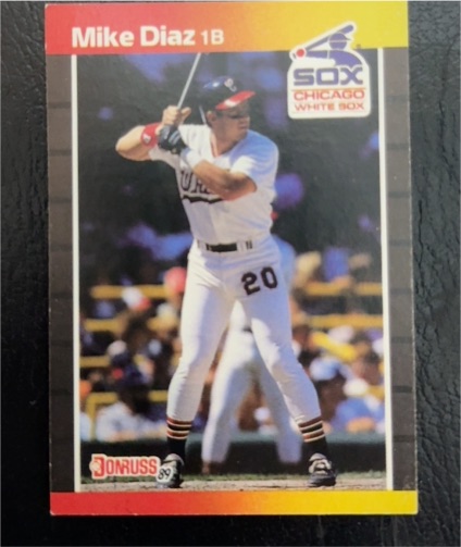 1989 Donruss #655 Mike Diaz — front