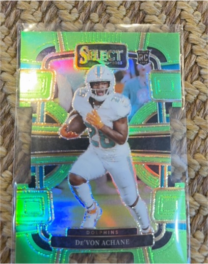 2023 Panini Select #63 De'Von Achane — front