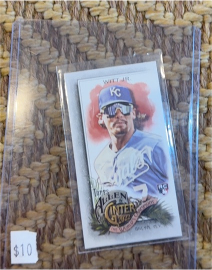 2022 Topps Allen & Ginter #250 Bobby Witt Jr. Mini Rookie Card RC — front