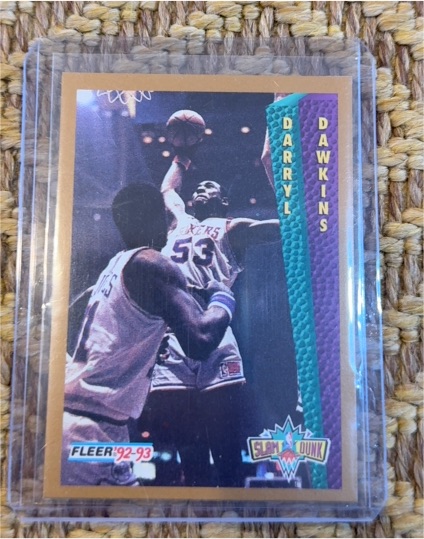 1992-93 Fleer #300 Darryl Dawkins — front