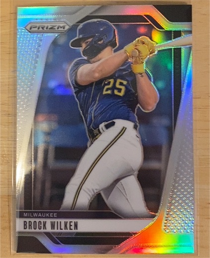 2025 Panini Prizm #105 Brock Wilken — front