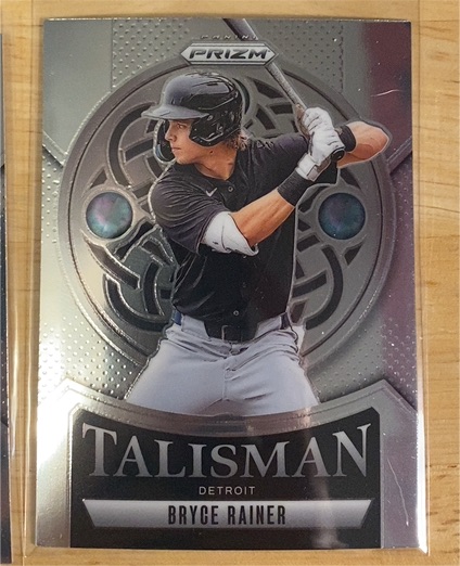 2025 Panini Prizm #14 Bryce Rainer Talisman — front