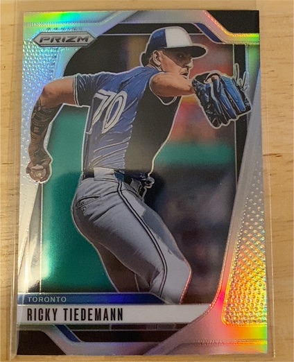 2025 Panini Prizm #163 Ricky Tiedemann — front