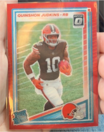 2025 Panini Donruss Optic #330 Quinshon Judkins — front