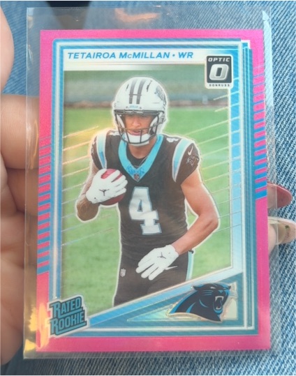 2025 Panini Donruss Optic #314 Tetairoa McMillan — front