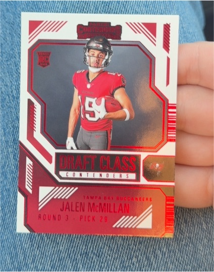 2024 Panini Contenders Draft Class Contenders #19 Jalen McMillan — front
