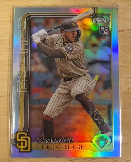 2025 Topps Chrome #106 Brandon Lockridge — front