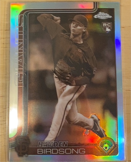 2025 Topps Chrome #WA02 Hayden Birdsong — front