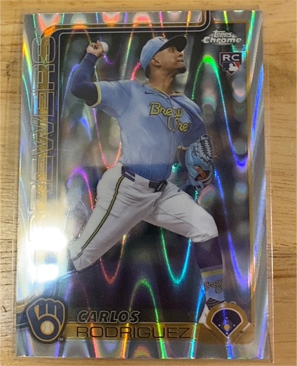 2025 Topps Chrome #201 Carlos Rodriguez — front