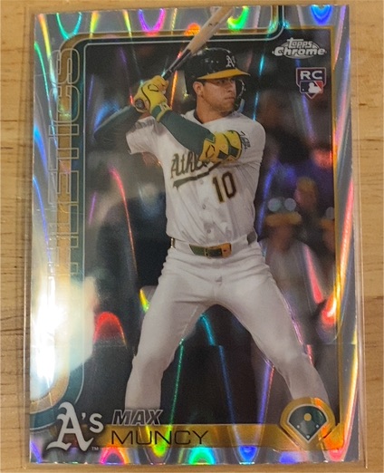 2025 Topps Chrome #221 Max Muncy — front