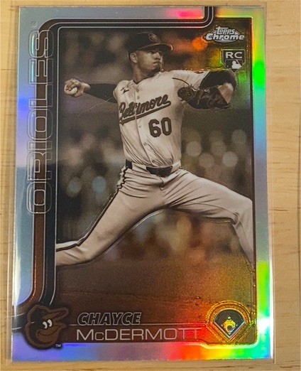 2025 Topps Chrome #266 Chayce McDermott — front