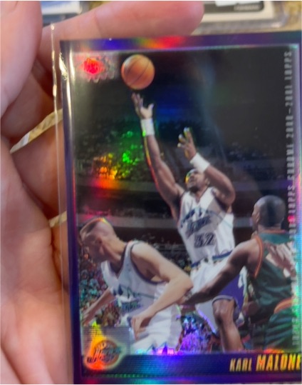 2000 Topps Gold Label #32 Karl Malone — front