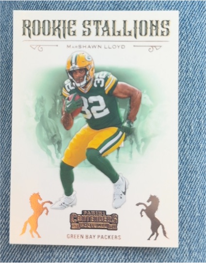 2024 Panini Contenders #24 Marshawn Lloyd Rookie Stallions — front