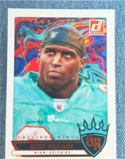 2025 Donruss All-Time Gridiron Kings #ATGK-RWS Ricky Williams — front