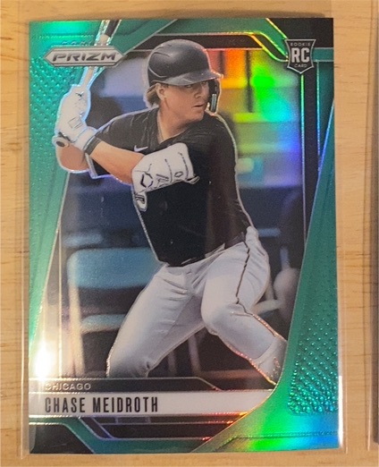 2025 Panini Prizm #13 Chase Meidroth — front