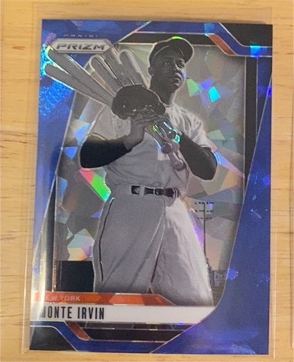 2025 Panini Prizm #107 Monte Irvin — front