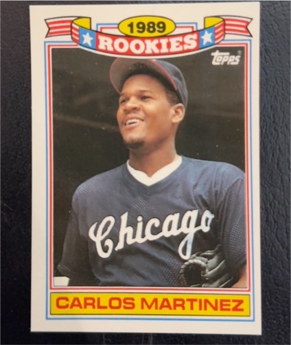 1990 Topps #19 Carlos Martinez — front