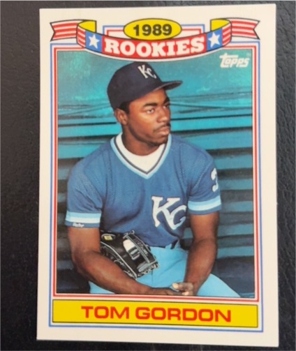 1990 Topps 1989 Rookies Commemorative Set #10 Tom Gordon — front