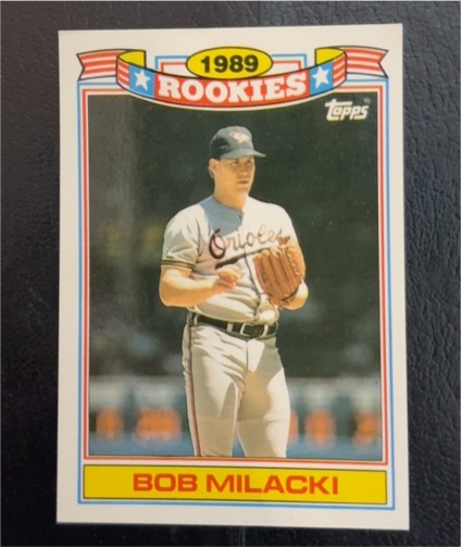 1989 Topps #21 Bob Milacki — front